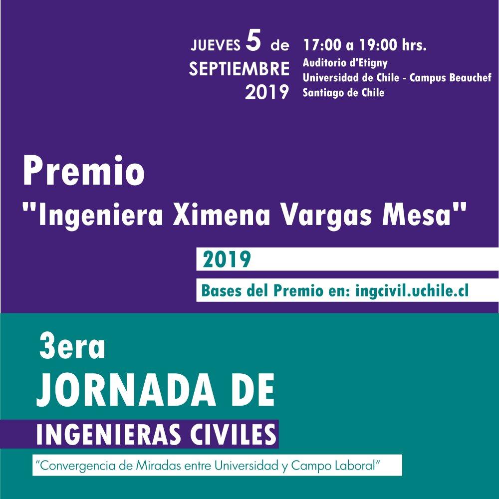 Premio Ingeniera Ximena Vargas Mesa 2019
