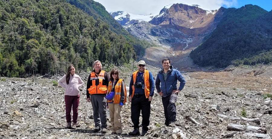 Investigadores DIC realizan visita a terreno en la Patagonia