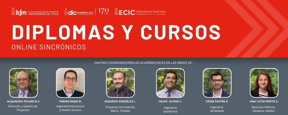 Diplomas y Cursos de Educación Continua de Ingeniería Civil